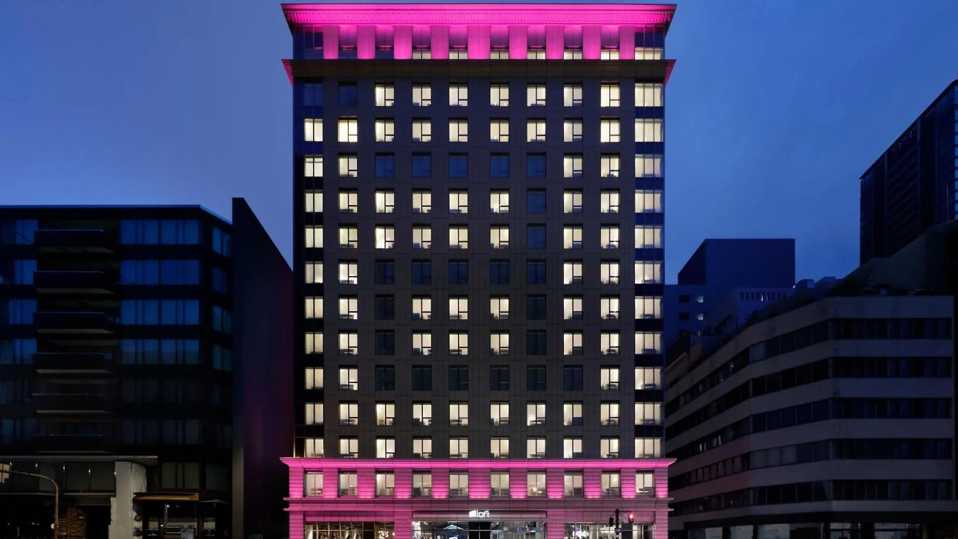Отель Aloft Osaka Dojima